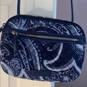 Vera Bradley blue crossbody bag purse